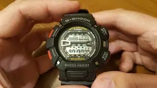 Casio G-Shock G-9000-1VER MUDMAN - tryb serwisowy [PL]