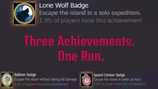 Three of the HARDEST Achievements Completed in ONE RUN!!! (Peak Solo Any% in 45:04)