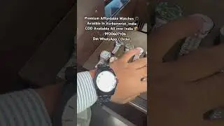 Premium Affordable Watch Hub #watchlovers #watch #luxuryaccessory #automaticwatch #urbanwrist_india