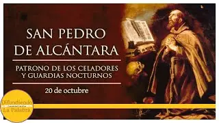 ✝️ El Santo Del D&iacute;a De Hoy 20 De Octubre ✝️ San Pedro de Alc&aacute;ntara ✝️​​