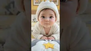 Baby says papa for the first time 🥰😘😍 #sayspapa#cutevoice#sweetexpersion#luckypapa#aibabies #shorts