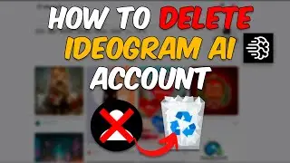 How to Delete your Ideogram AI Account - Delete Your Images (Step by Step)