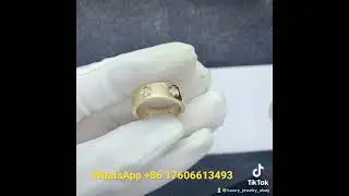 Cartier Love Ring 18K Real Gold With Diamonds For Men And Women