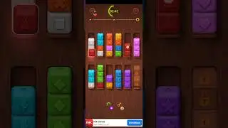 Colorwood sort puzzle game Level 941 to 953  gameplay walk-through 2025#ytshort#color#wood#gaming