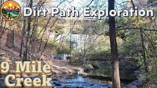 Nine Mile Creek Trail | Hidden Gem Below the 106th Street Bridge in Bloomington, MN