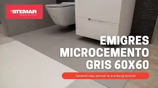 Emigres Microcemento Gris 60x60 [mat] #Stemar