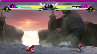 MUGEN FIGHTS 💥 - JUMP FORCE V10💪 _  🉑️ GOKU SS4  🆚️ VEGETA SS ㊗️