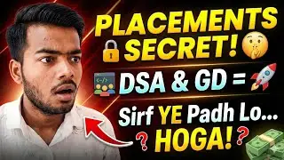 Day 17 | MCA Placement Reality: DSA & GD Hi Decide Karte Hain Aapka Selection!