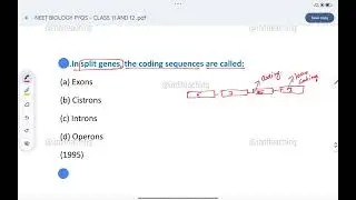 Question 2571 | Biology questions and answers neet | Biology mock test | @inditeaching
