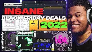 INSANE Black Friday Deals for 2022 - VSTs, FX, Kits, FREE Plugins & MORE