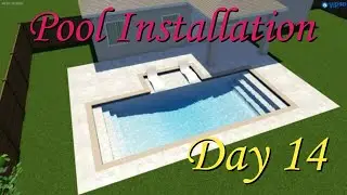 🏊 Inground Pool Installation in Spring Hill Florida Day 14 🏊 ~ Prepping the Pool