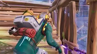 Fortnite 1v3 Outplay into getting sniped
