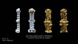 Bartlett School of Architecture Year 3 Project: Digital Grotesque