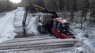 Valmet 830 kuarman purku