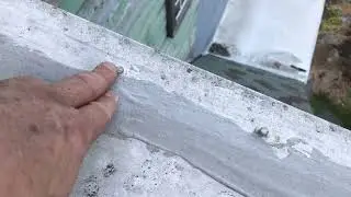 Silicone Roof Leaks, Low Slope Roof Review &  Aluminum Roof Solution Plans ... Zehr Estate Mansion