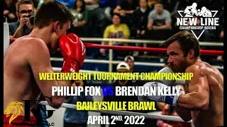 Brendan Kelly vs Phillip Fox Boxing - Welterweight Tournament Final