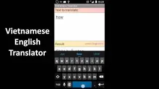 Vietnamese English Translator
