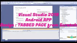 How to design Android or IOS app in Visual Studio 2019