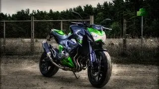 Kawasaki Z800 Exhaust Sound Compilation