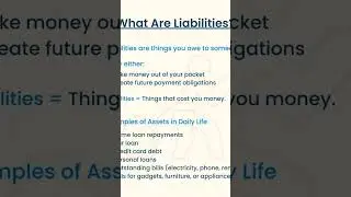Assets and liabilities are two main elements of a balance sheet. Here&rsquo;s a clear comparison: