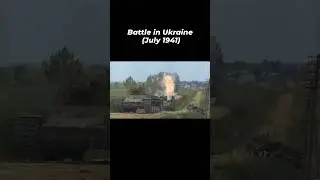 Battle in Ukraine (July 1941) &ndash; rare WW2 footage #ww2 #ukraine #battle #history #military #archives