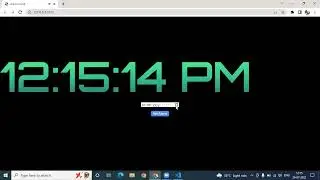 Alarm Clock using Vanilla JavaScript
