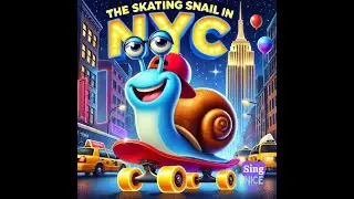 The Skating Snail in NYC - Songs For Kids