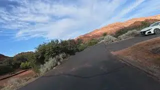 Snow Canyon Entrance thru the Campground and to Upper Galoot