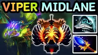 🔥 NEW PATCH 7.40 !!! VIPER MID TOXIC DAMAGE ABUSE | DOTA 2 GAMEPLAY 🔥