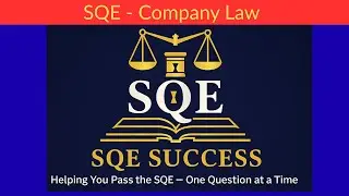 SQE Success Channel - Pass your SQE Exam at your first attempt.