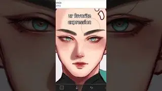 HOW I DRAW ✨️EYEBROWS✨️ in IBISPAINT X #shorts #ibispaint #ibispaintx