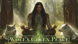Wolf's Green Peace - Шаманская музыка для глубокой медитации Флейта и барабаны коренных американцев