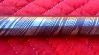 Two Round Bars  of Damascus Steel