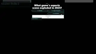 Only geniuses can solve this! What Game's Esports Scene Exploded in 2025? Riddle