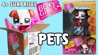 New 2019 Boxy Girls PETS | Pets for ALL SIX First Season Boxy Girls Dolls