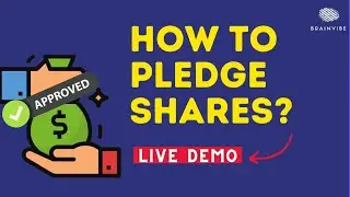 What is pledging of shares and how does it work? I Brainvibe