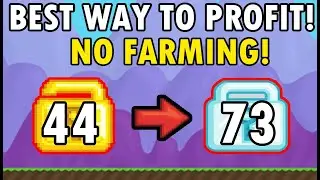 BEST WAY TO PROFIT IN GROWTOPIA 2020! LAZY PROFIT NO FARMING! | Growtopia