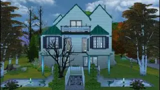 Sims 4 on PS4 house tour  (ep #14) Green Roof