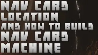 Black Ops 2 Zombies TranZit : Nav Card Location And How To Build Nav Card Machine