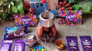 Miniature Gems Oreo Chocolate Cake Recipe | Gems Chocolate Cake |Oreo Dairy Milk Chocolate Cake |
