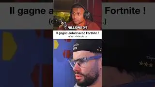 2800$ par jour avec fortnite ! 😱💰 @YomiDenzel #yomidenzel #fortnite #unchained #lebouseuh