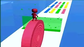 Layers Roll - Gameplay Walkthrough - Tutorial | iOS Android- Gameplay #Shorts