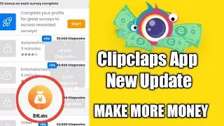 Clipclaps App New Update make more money With Bitlabs