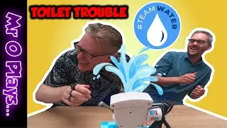 Playing TOILET TROUBLE for #teamwater | Reading, Playing, Singing and Silliness