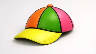How to Draw a cap 🧢 | Easy Drawing for Kids | Coloroo kids.#drawing #art #drawingtutorial #painting