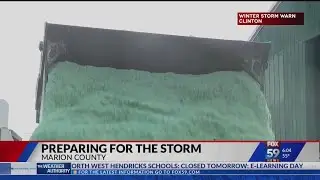 Indianapolis leaders stress safety ahead of winter storm
