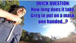 PHOTO VLOG: Photographer Struggles to Put on a Mask One Handed...