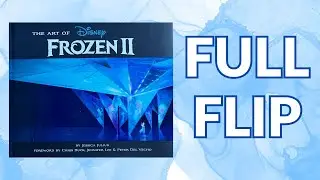 The Art Of Disney Frozen 2 Book Full Flip Through #disney #disneybooks #beautifulbook