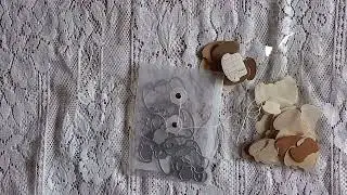 WHALE TAIL TAB PUNCH DIE CUTS - no stampin up punch- no problem!