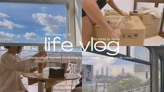 d-log 02. DAYS IN MY LIFE VLOG: manila caf&eacute;s | unboxing my 2022 journal | thoughts on life changes